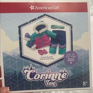 American Girl Colorful Ski Outfit Set